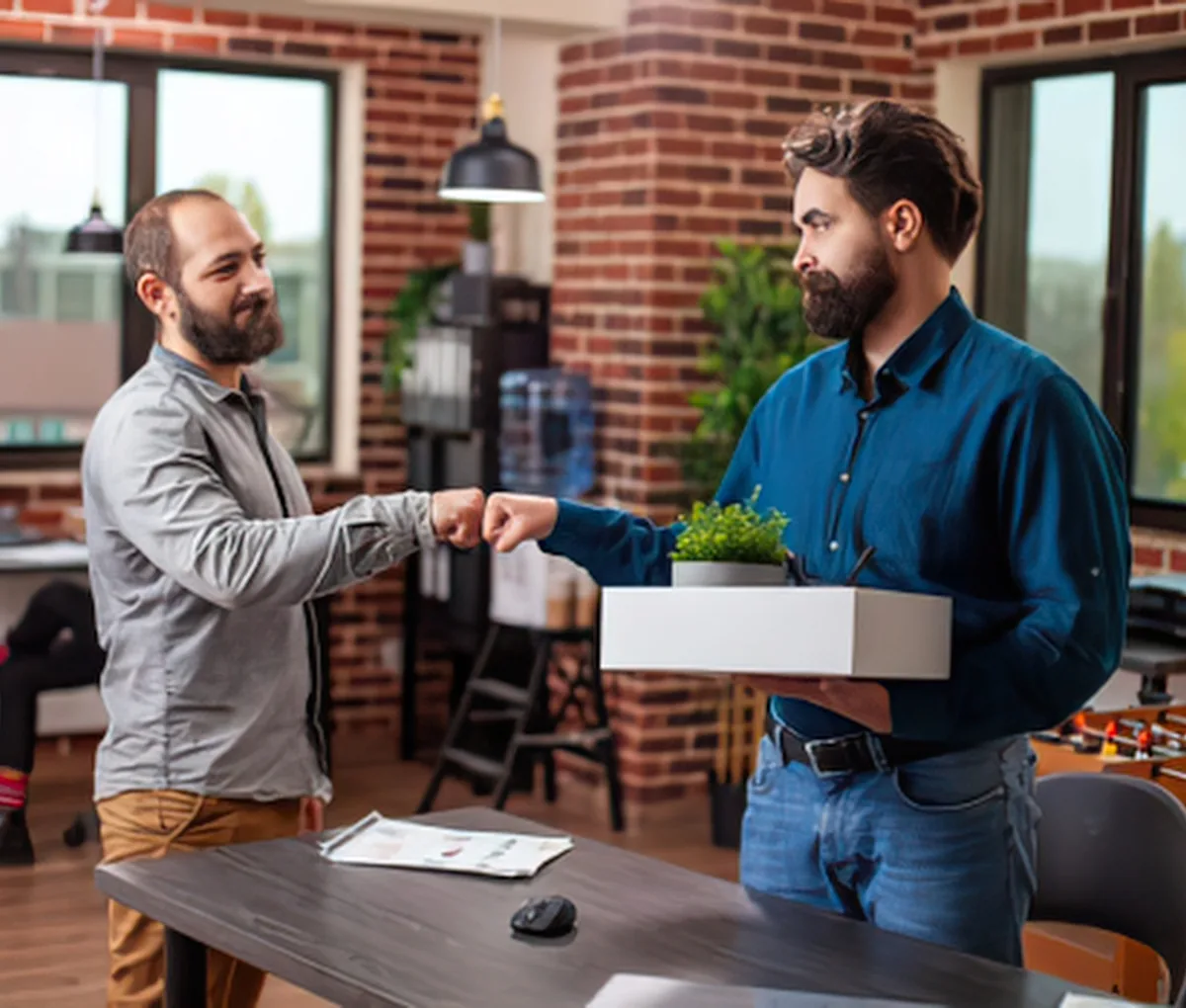Friendly exchange of money owed, tracked in the Syncrofin app