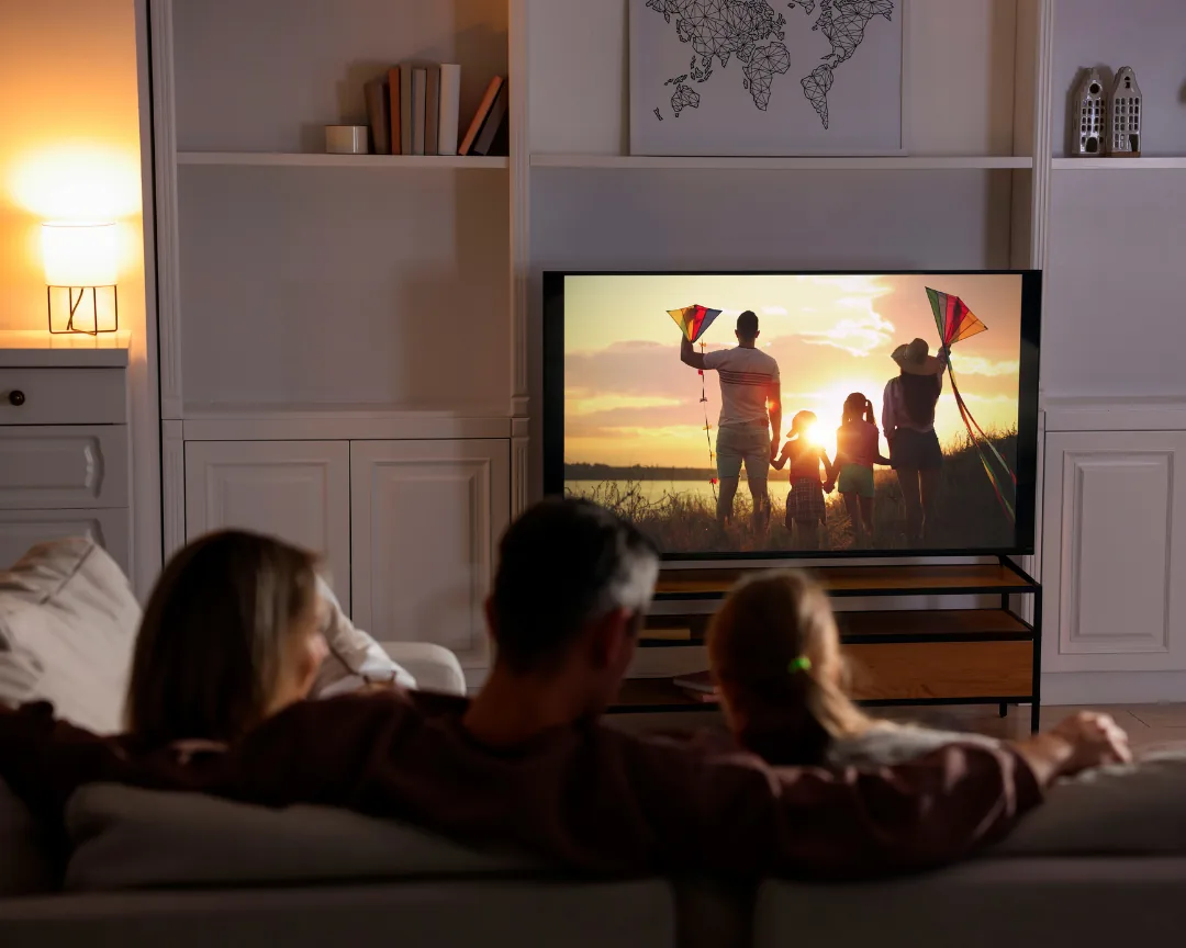 A cosy streaming setup tracked as a subscription